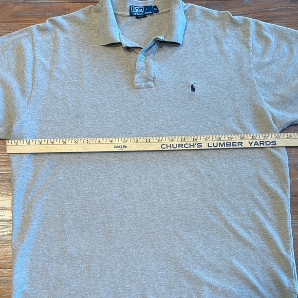 Polo by Ralph Lauren Men's Tan Polo Shirt Size XL 100% Cotton - Picture 6 of 10